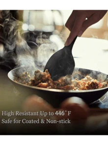 6件套硅胶烘焙工具套装 - 耐热，可放入洗碗机清洗 - 包括长柄铲、普通铲、刮刀、油刷和蜂蜜勺 - 适用于感恩节、复活节、万圣节、圣诞节及各种场合 - 烘焙爱好者和家庭厨师的理想礼物，厨房必备烘焙工具 - 彩色 - 查看 8