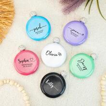 1pc Customized Bride/Bridesmaid Flask, Bachelorette Party Gift, Wedding Favor, Christmas Gift