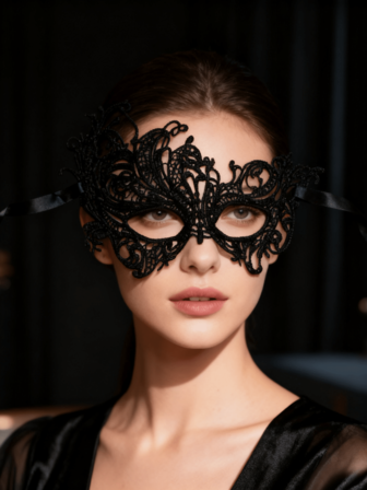 10/5/1pc Lace Mask, Soft & Skin-Friendly Sexy Mask For Masquerade Party Performance