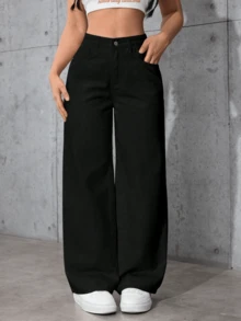 IDYLLIC Women Jeans - Black - View 1