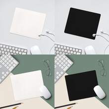 Tenshi Kaiwai Baby Blue Desk Mat, Non-, Heart Cross & Wings, Kawaii Japanese Aesthetic For Gaming, School, Work Office Decor - 橡皮 - 查看 3