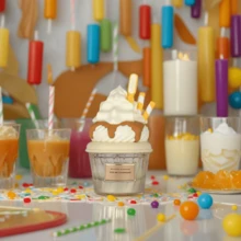 Perfumes De Mujer Whipped Pleasure Eau De Parfum 75ml Spray Perfume Feromonas Perfume Hombre - Give Me Gourmand Collection | Indulgent Whipped Cream, Caramel Drizzle & Vanilla Gourmand Fragrance | Adorable Yellow Ice Cream Cupcake-Shaped Bottle | Long-Lasting For Daily Joy, Romantic Dates, Girls' Night Outs & Self-Care  | Top Gift For DíA De Los Tres Reyes, Mother'S Day, Valentine'S Day, Christmas & Birthdays | -Viral Sweet & Cozy Aesthetic | Quick Ship - Múltiples aromas - Ver 4