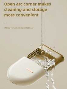 便携式透明矫正器收纳盒，ABS 密封保持器盒，隐形牙套旅行收纳盒，牙齿矫正器便携包，无需电池，情人节特别版洗漱包洗漱包洗漱旅行包化妆收纳沙滩包度假必需品学校用品旅行必需品女士大学宿舍浴室露营配件迷你女士香水男士香水瓶