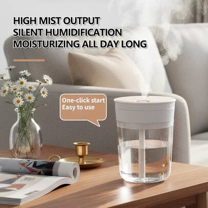 RAF Ultrasonic Humidifier & Essential Oil Diffuser, Large Capacity, Compatible With Essential Oils, Super Quiet Operation, Suitable For Rooms, Hotels, Offices, Spas, Yoga Studios - USB Powered Long Lasting, No Batteries Required, Smart Control