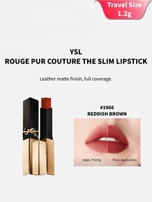 1.2g YSL Lipstick Minis - #21 Classic Red / #23 Vibrant Orange Red / #1966 Warm Brown Red - #1966 - View 1