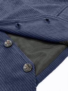 Men's Solid Color Suit Vest, Fake Pocket Fashion Minimalist Style, Business Casual Outfit