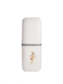 1 hộp đựng bàn chải đánh răng di động hình chữ cái A-Z, giúp giữ bàn chải đánh răng sạch sẽ và tiện lợi mang theo! Giá đựng bàn chải đánh răng du lịch, nắp cốc đựng bàn chải đánh răng di động, thích hợp cho du lịch, cắm trại, công tác và đi học, cốc đựng bàn chải đánh răng đa chức năng, cốc rửa tay du lịch, bộ đựng bàn chải đánh răng và đồ dùng vệ sinh cá nhân, hộp đựng đồ dùng vệ sinh cá nhân đơn giản, vật dụng cần thiết khi đi du lịch, phụ kiện phòng tắm, đồ dùng gia đình và đồ dùng lưu trữ (Màu trắng) - Nhiều màu - Xem 21