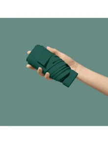 Small Folding Umbrella, Reinforced Thickened Black Plastic Sunny Umbrella, Mini Portable Waterproof Travel Pocket Umbrella, Women's Sun Protection, Rain Protection And Uv Protection Sun Umbrella, Two-In-One Mini 50% Fold Ultra-Light Portable Umbrella, Small Travel Umbrella For Sunny And Rainy Days, Windproof Parasol, Suitable For Women's Windproof Umbrella In Rainy Days