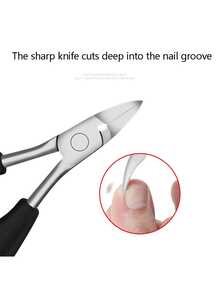 1pc Toenail Clipper, Nail Clipper, Professional Pedicure Tool - Multicolor - View 3