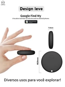 Smart Tag Android Tracker Certified Official App Global Distance GPS - 白色 - 查看 2