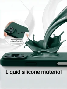 高品质极简手机壳，简洁柔软设计，防震防滑，防刮耐磨，兼容 17/17 Pro/17 Pro Max/17 Air、16/15/14/13/12/11/Pro/Pro Max/Plus、S20-S25/FE/Ultra、A56 5G - 綠色 - 查看 5