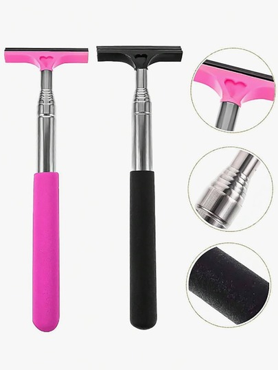 Tergicristalli retrattili, tergicristalli specchietto retrovisore auto con aste estensibili, raschietti auto retrattili, accessori auto universali, pulitori portatili per gocce su lenti auto.