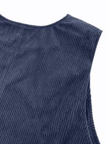 Men's Solid Color Suit Vest, Fake Pocket Fashion Minimalist Style, Business Casual Outfit