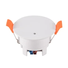 Tuya ZigBee MmWave Human Presence Sensor With Luminance MicroWave Radar Detection PIR Motion Sensor Celling Mount