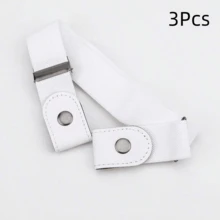 1/2/4条装弹力腰带，可调节无扣腰带，适合搭配牛仔裤和休闲裤，男女通用，隐形弹力腰带，塑形腰带 - 无扣舒适，可调节弹力，完美搭配牛仔裤和休闲裤 - 凸显身材曲线，复古弹力腰带 - 无扣，隐形贴合，男女通用，舒适弹力，均码 - 彩色 - 查看 50