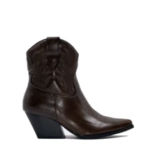 Women Ankle Boots & Booties - Khaki - View 5