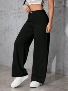 IDYLLIC Women Jeans - Black - View 2