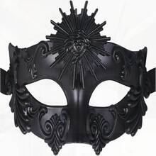 OIDEA Masquerade Masks For Men: Ancient Greek, Egyptian, Roman Sun God Half Face Mask For Party, Carnival, Venetian Mardi Gras - As Pic - View 3