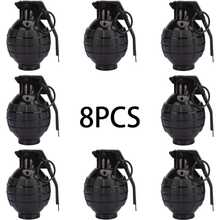 1pc Simulation Hand Grenade Toy Prop, Creative Prank Item - Multicolor - View 8