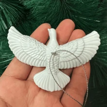 1/2szt. ozdoby świąteczne w stylu żywicy gołębie przyjaźni/pokoju - zestaw ozdób choinkowych z jednym/dwoma gołębiami - najlepszy prezent dla kogoś wyjątkowego Wystrój domu Wystrój pokoju Dekoracje świąteczne Dom Prezenty świąteczne Wystrój świąteczny - Wielokolorowe - Zobacz 11