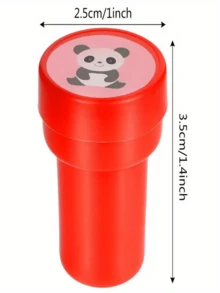 10件套可爱卡通印章套装，DIY手账动物水果印章，适合学生奖励 - 彩色 - 查看 4
