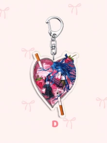 1个可爱卡通游戏动漫奥术金克丝LOL亚克力钥匙扣，角色印花亚克力钥匙扣，南瓜钥匙扣，汽车钥匙圈。金克丝，艾克，日常包包配饰，包包挂饰，挂绳，钥匙扣。非常适合送给男朋友、女朋友、家人、医生、护士，作为圣诞礼物，装饰手机等等。包包挂饰，汽车钥匙扣，送给老师、姐妹的礼物创意 - 彩色 - 查看 17