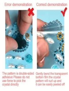 1pc Pet Bubble 3D Diamond Sticker - Colorful Cartoon Crystal Sticker, Handmade Reward And Decoration For Dog And Cat Grooming - Multicolor - View 6