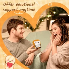 1-4pcs Handmade Crochet Desktop Decor Figurines, Funny Sci-Fi Character Dolls, Cartoon Style, Great Birthday Gift For Best Friends, Sisters, Girlfriends, Moms, Grandmas, Unisex, Coworkernal Support, Positive Vibes, Party, Halloween, Thanksgiving, Christmas, Appreciation, Plush Toys, Room, Bedroom, Desktop, Small Gifts, Souvenirs