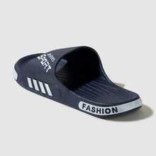 Comfortable Neutral PVC Soft-Sole Slippers - Casual Anti-Slip Sandals For Indoor, Outdoor, And Beach Use - Toe Design And Comfort Fit - Perfect For Summer Outdoor Activities And Indoor Leisure - 藏蓝色 - 查看 9