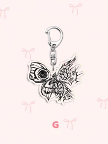 1个可爱卡通游戏动漫奥术金克丝LOL亚克力钥匙扣，角色印花亚克力钥匙扣，南瓜钥匙扣，汽车钥匙圈。金克丝，艾克，日常包包配饰，包包挂饰，挂绳，钥匙扣。非常适合送给男朋友、女朋友、家人、医生、护士，作为圣诞礼物，装饰手机等等。包包挂饰，汽车钥匙扣，送给老师、姐妹的礼物创意 - 彩色 - 查看 9