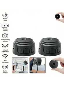 1/2/3/4 PCS Mini Wireless Remote Monitoring Camera, Smart Home Security Monitoring Camera, 1080P HD, 2.4G WiFi, Wide-Angle Monitoring, Rechargeable Lithium Polymer Battery, Camera With Motion Detection APP Control Function, Wireless Nanny Camera For Home Security Monitoring, Clear Night Vision, Real-Time Recording. - Multicolor - View 9