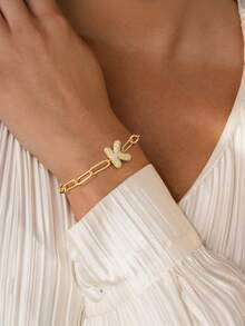 Customized Letter Bracelet Initial Letter Bracelet Women A-Z Alphabet Adjustable Chain Bracelets Golden Personalized Bubble Name For Women, Custom With Charm, Gold Plated Cuff Bracelet, Handcrafted Keepsake Jewelry Gift & Friend Dainty Strand Beaded Crystal Charm Gifts Mother's Day Christmas