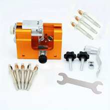 Kit portátil afilador de sierra de cadena accionado a mano con lima de carburo de tungsteno - Afilado rápido y fácil de hojas de 8" a 22", ideal para equipos de exteriores y jardín