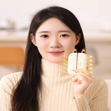 圣诞必备礼物：磁吸式可拆卸暖手宝 - 巧妙设计，便携易用，持久保暖，造型可爱吸睛，支持 USB Type-C 充电，多功能，寒冷天气取暖的理想之选 | 完美礼物，方便携带，经久耐用，随时随地温暖身心。2025 圣诞礼物，暖手宝，男士礼物，圣诞袜填充物，1800mAh 可充电电暖手宝，闺蜜节、小狗、嘉年华、派对装饰