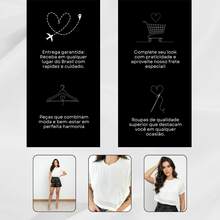 Women Tops - White - View 8