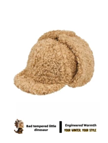 1 Stück Unisex Ohrenschutz Trappermütze, warm thermisch gefütterte Wintermütze mit Ohrklappen für Outdoor, Radfahren, Skifahren, Flieger