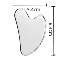Heart-Shaped Stainless Steel Gua Sha Board, Multifunctional Blackhead Shovel, Suitable For Facial Lifting, C - 銀色 - 查看 11