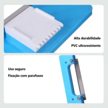 Multifunctional Tabletop Slicer, Manual Fruit And Vegetable Grater, Potato Slicer, Multifunctional Vegetable Cutter, Peeler - Blue - View 8