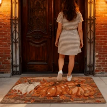 Halloween, Crăciun, Ziua Recunoștinței, Cele mai bine vândute articole de toamnă, Covorașe de podea din pământ de diatomee, Covorașe de baie cu uscare rapidă și rezistente la murdărie, Covorașe de podea anti-murdărie pentru dormitor și baie, Covoare din catifea cristalină cu dovleac, Covorașe decorative pentru ușă, Covorașe de intrare cu dovleac, Covorașe de podea rezistente la murdărie, praf și uzură