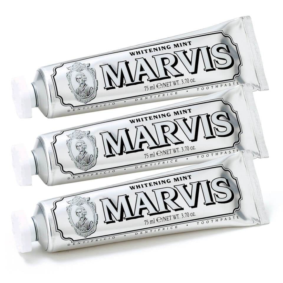 Marvis - Whitening Mint Toothpaste (85ml) - 3 Pack