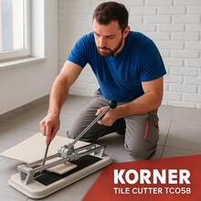 Cortador de Azulejo 43 cm – Base Metálica y Regla de Precisión para Cortes Profesionales