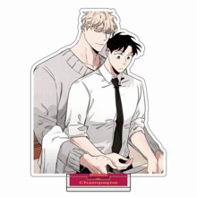 1件漫画韩漫《玫瑰与香槟》亚克力立牌 - 可动人偶展示、桌面及家居装饰，送给朋友的完美生日礼物。 - 彩色 - 查看 18