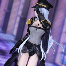 Kitagawa, My Dress-Up Darling, Anime Figure, Cute Girl, Anime Goods, Military Uniform Cosplay, Anime Character Statue Figurine, Desktop Decor, Collectible Figure, Christmas Gift, Small Gift, Collectible - Multicolor - View 7