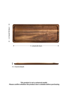 1 szt. taca Lovesick Wood, taca do przechowywania w kuchni, taca drewniana, taca prostokątna, długa owalna taca, drewniana taca na zastawę stołową, taca na ciasto, taca na przekąski, taca na owoce, taca kuchenna i łazienkowa, stojak na urodziny, taca na słodycze weselne, taca na babeczki, na urodziny, Święto Dziękczynienia, Wielkanoc, Walentynki, najnowsze bestsellery, dekoracja stołu, na zastawę stołową, desery, ciasta, chleb, przekąski, biżuteria, perfumy, kosmetyki, artykuły codziennego użytku
