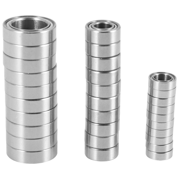 30Pcs Metal Steel Ball Bearing Set For -10 DBX10 10421-S 9102 1/10 RC Car Spare Parts Accessories