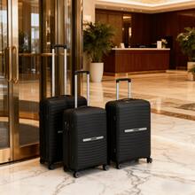 Travel Suitcase, Cabin Suitcase, Suitcase, Large Travel Suitcase, Fashionable Travel Suitcase, Lightweight ABS Shell, Digital Lock, Four 360-Degree Swivel Wheels, Suitcase With Aluminum Telescopic Handle. Four Sizes: Larger Suitcase: 70 * 47 * 29 Cm, Large Suitcase: 63 * 44 * 26 Cm, Medium Suitcase: 55 * 37 * 23 Cm, Small Suitcase: 45 * 34 * 21 Cm - Màu Đỏ Sâu - Xem 6