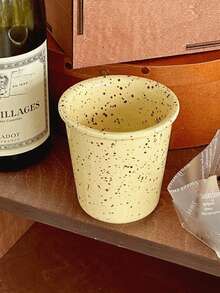 كوب سيراميك مزخرف بطلاء الرذاذ، أدوات شرب أنيقة للمنزل، هدية، عيد ميلاد، مقهى، شاي بعد الظهر، حفلة، أصدقاء، مكتب، سكن الطلاب