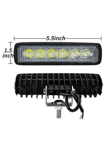 Faro LED 6000K Blanco 1800 Lumens Visibilidad Mejorada y Larga Duración - Paquete de 6 Faros LED - 6 piezas - Ver 3