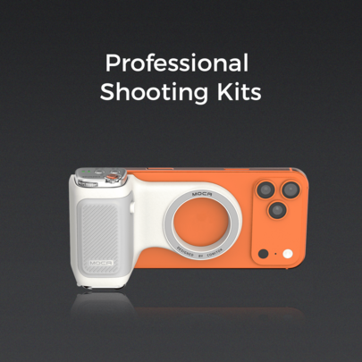 COMITOK Supporto magnetico per telefono COMITOK MOCA e dispositivo divertente per scatti per iPhone 17 e tutti i modelli - Impugnatura per fotocamera con design anti-caduta, telecomando staccabile e gancio portachiavi - Nessuna app necessaria, compatibile con iOS18/iOS26