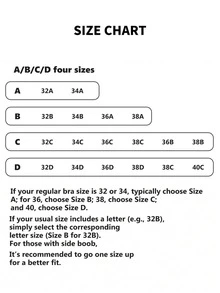2 件装隐形无肩带聚拢文胸，低背露背文胸 - 适合搭配连衣裙、婚纱、日常穿着 - 彩色 - 查看 10